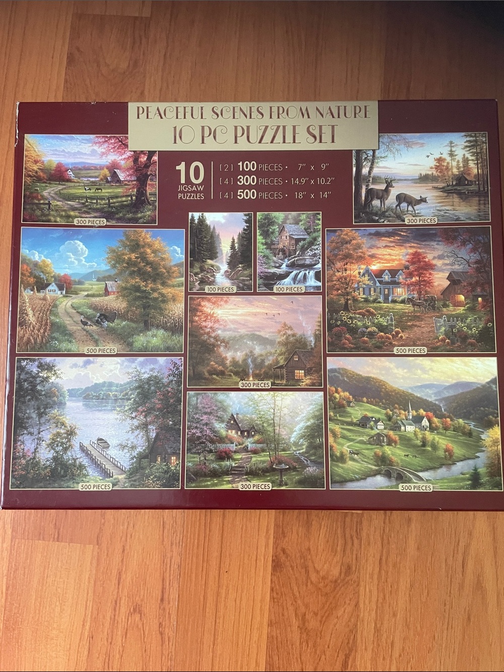 Peaceful Scenes From Nature 10 jigsaw puzzles